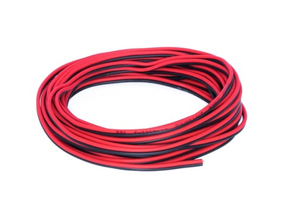 Кабель акустический 0,25 красно-черный