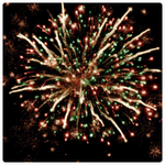 Батарея салютов Огненный цветок Чайна-Таун ОС7222, 16 залпов