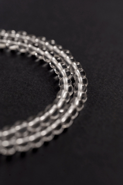 Браслет "Memo about Pure Energy" двойной из природного горного хрусталя