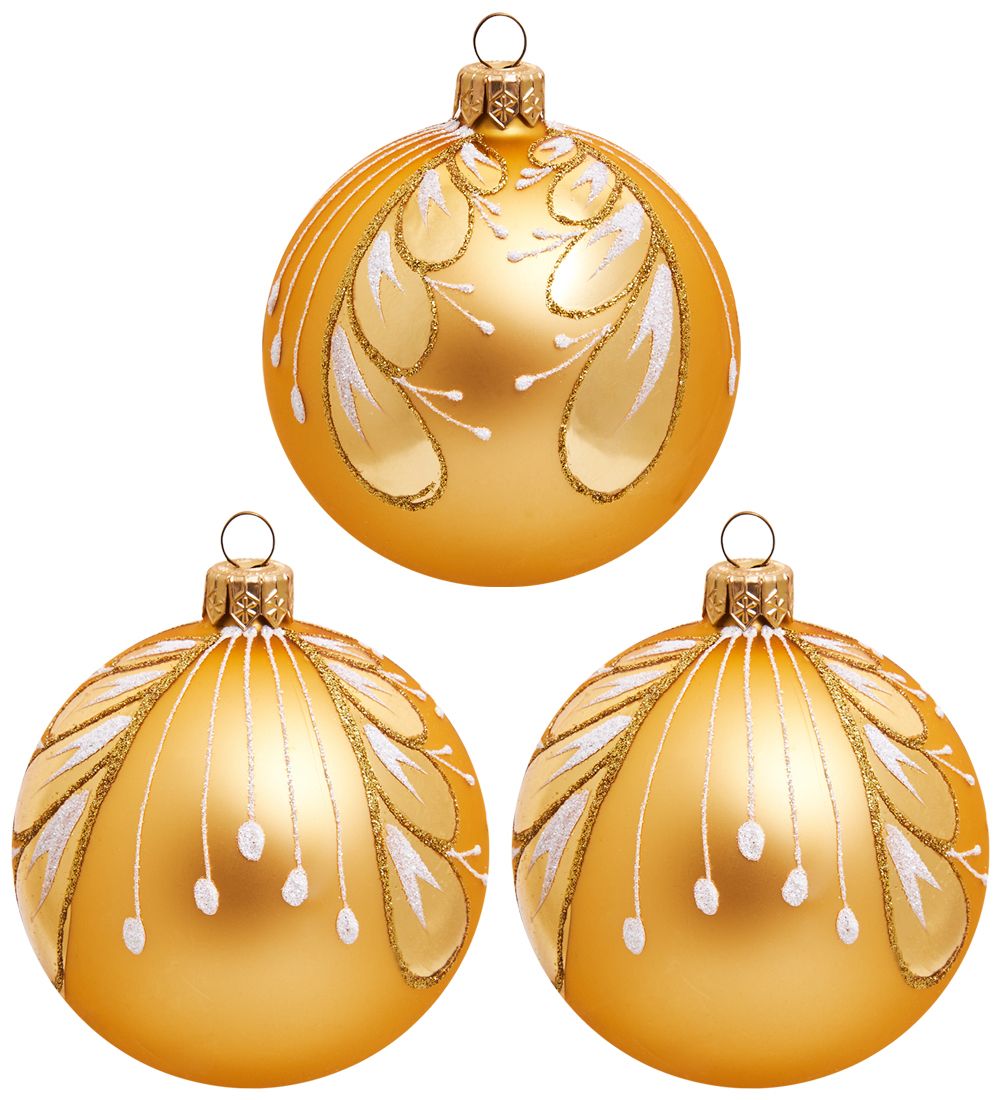 Элита НФШ-1419 Набор ел.украшений 3шт «Изысканный» 85 мм