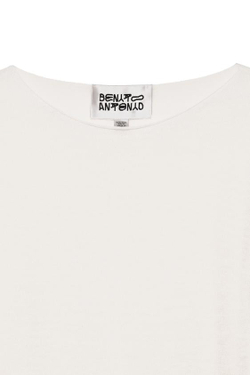 ZARA X BENITO ANTONIO СВИТЕР УКОРОЧЕННОГО КРОЯ, ЭКРЮ