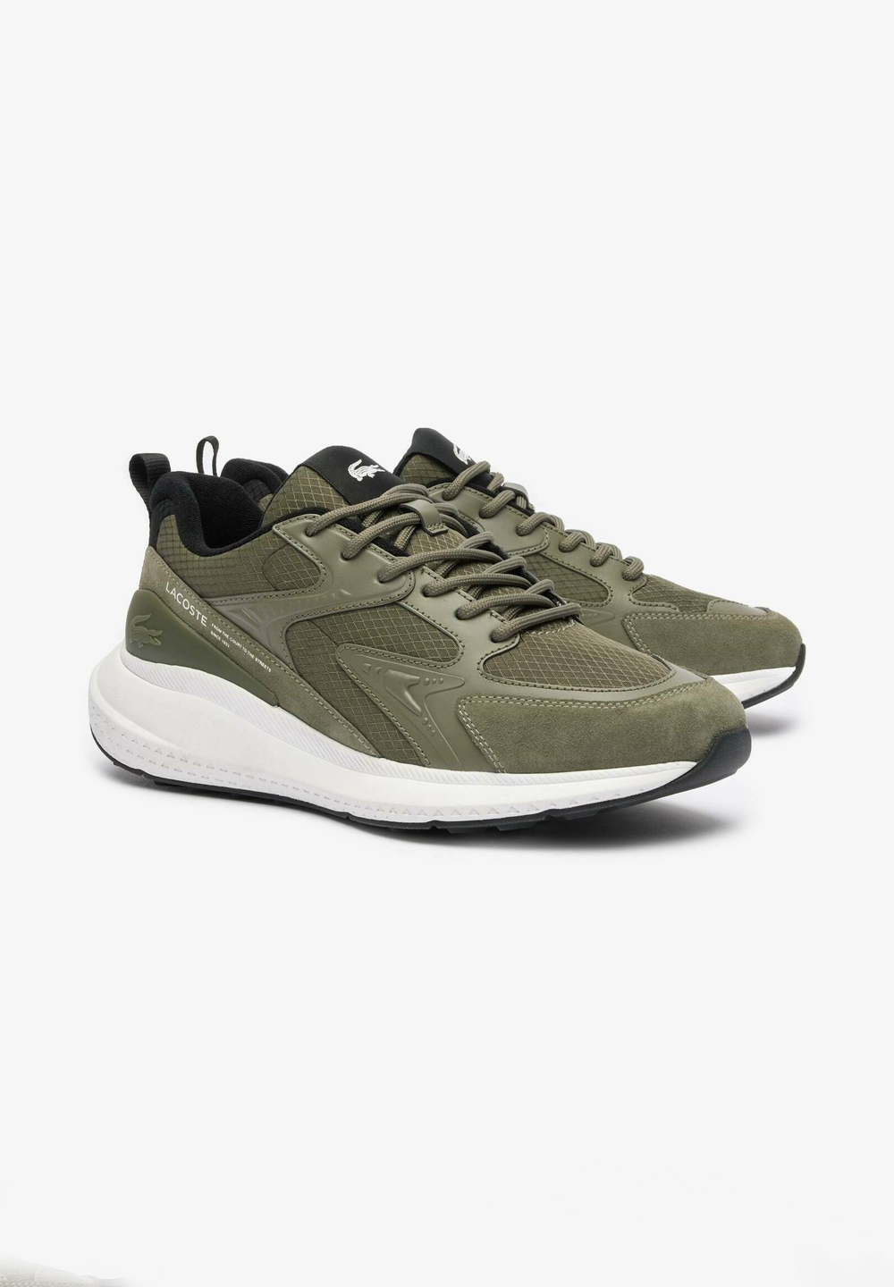 Lacoste L003 EVO 124 - кроссовки на шнуровке - Зелёный