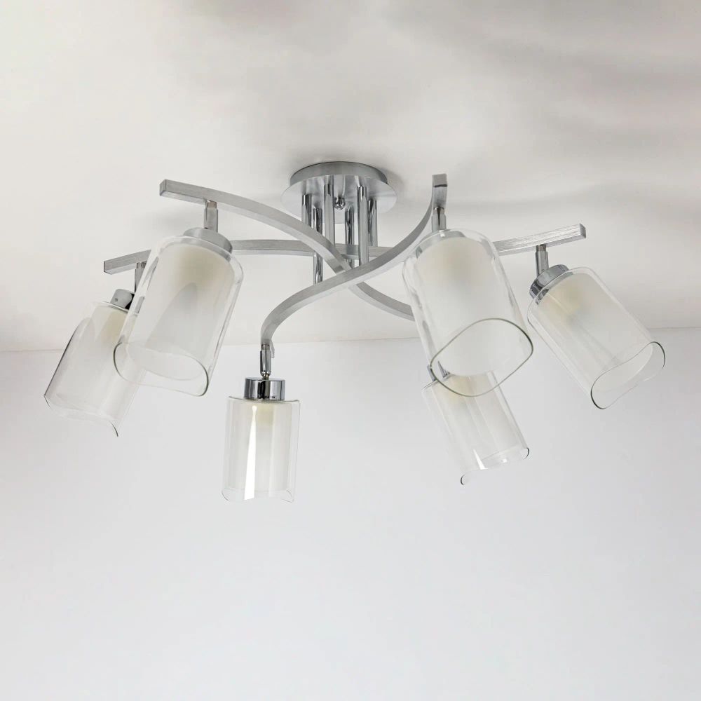 Citilux Аэлита CL169161 Люстра с поворотными плафонами Алюминий