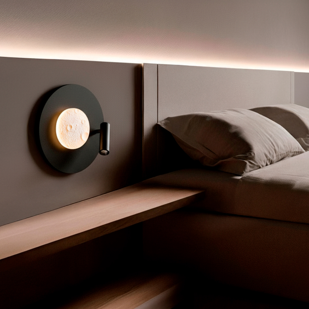 810577 Бра SNODO 6W+3W LED 140+130LM G ЧЕРНЫЙ/БЕЛЫЙ 3000K