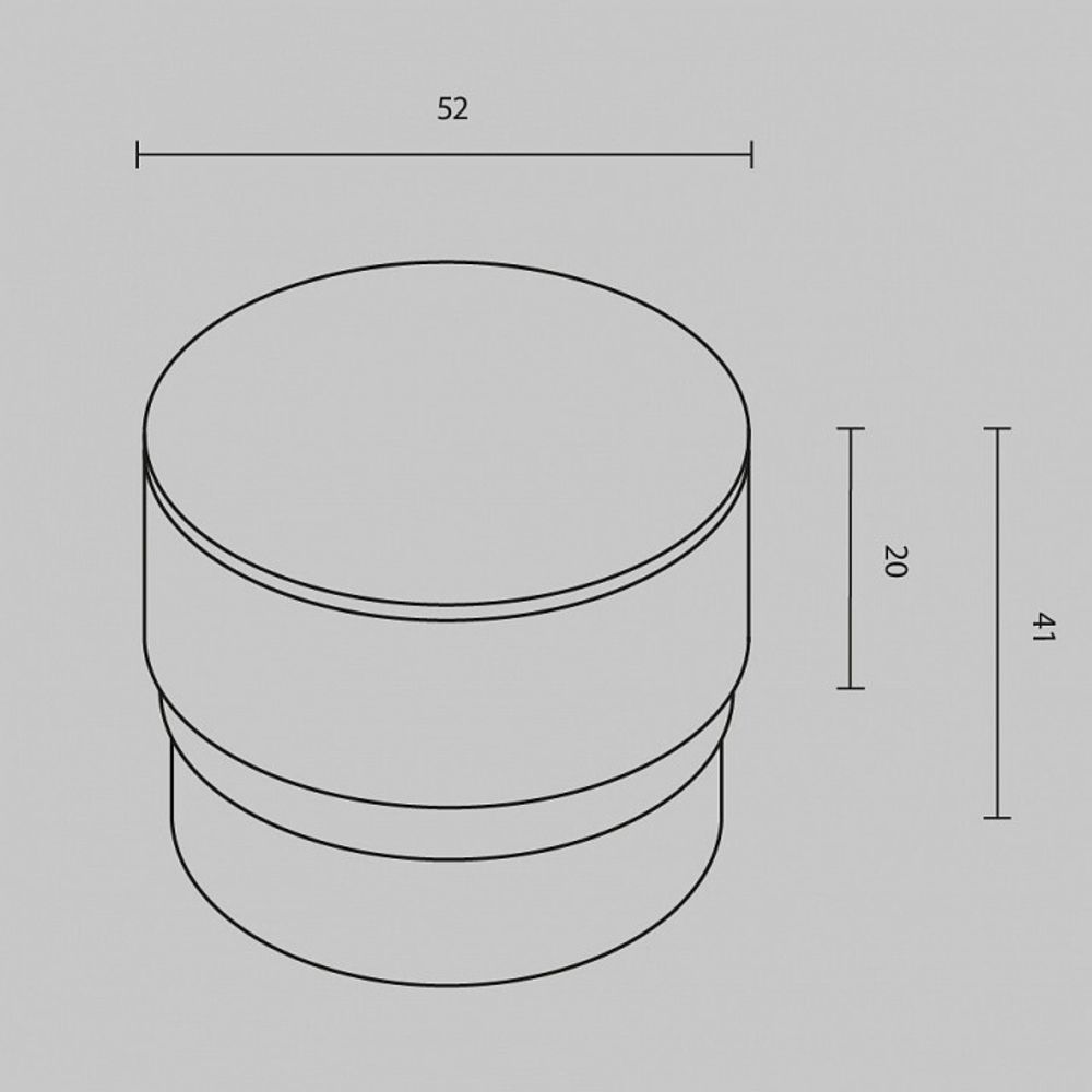 Плафон полимерный Maytoni Focus LED RingSAcr-12-W