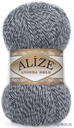 Пряжа Angora Gold, 100г, 550м, 20%шерсть,80%акрил (цена за 1 шт)