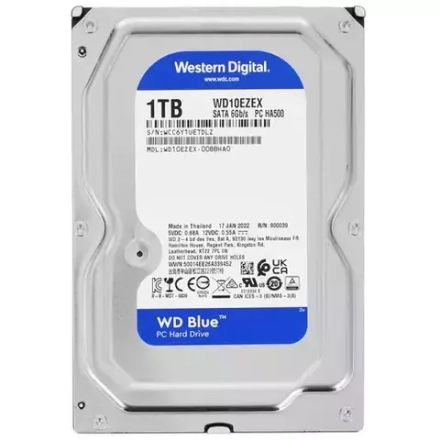 Жесткий диск WD Blue 1Тб [WD10EZEX]