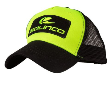 Теннисная кепка Solinco Trucker - optic yellow/black