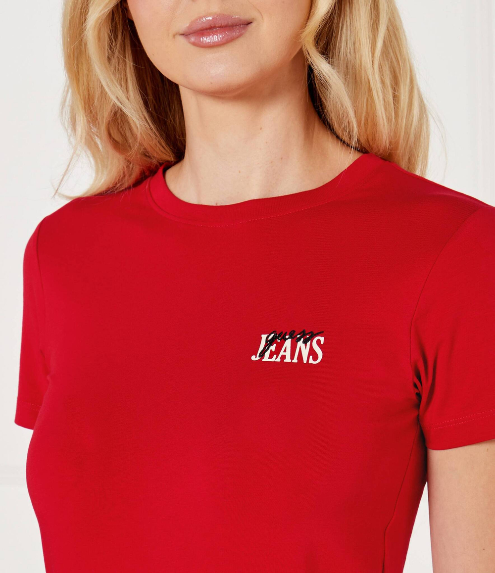 Футболка Guess Jeans - красный(W4BI57 J1314)