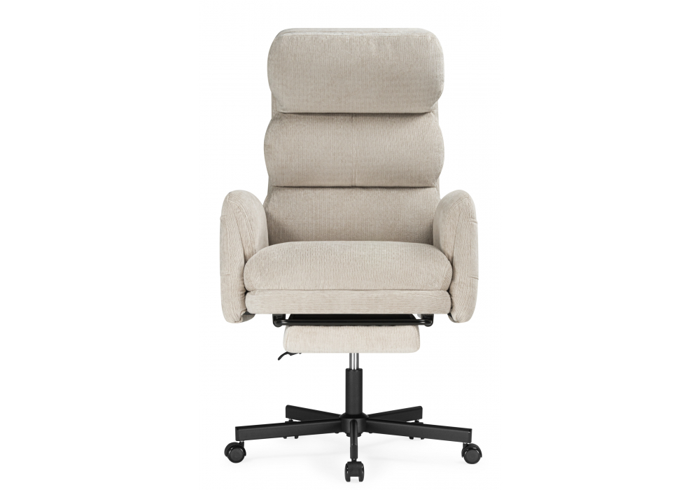 Офисное кресло Woodville Restore бежевый, черный