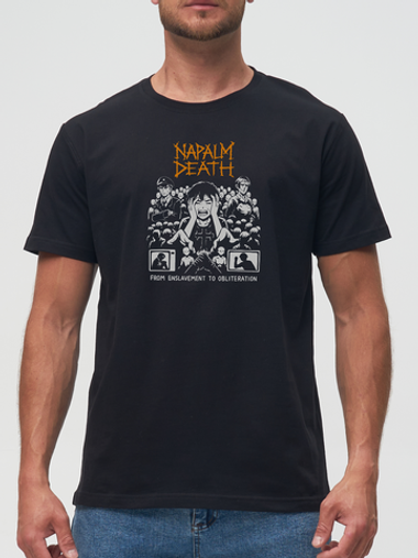 Футболка Napalm Death аниме прикол