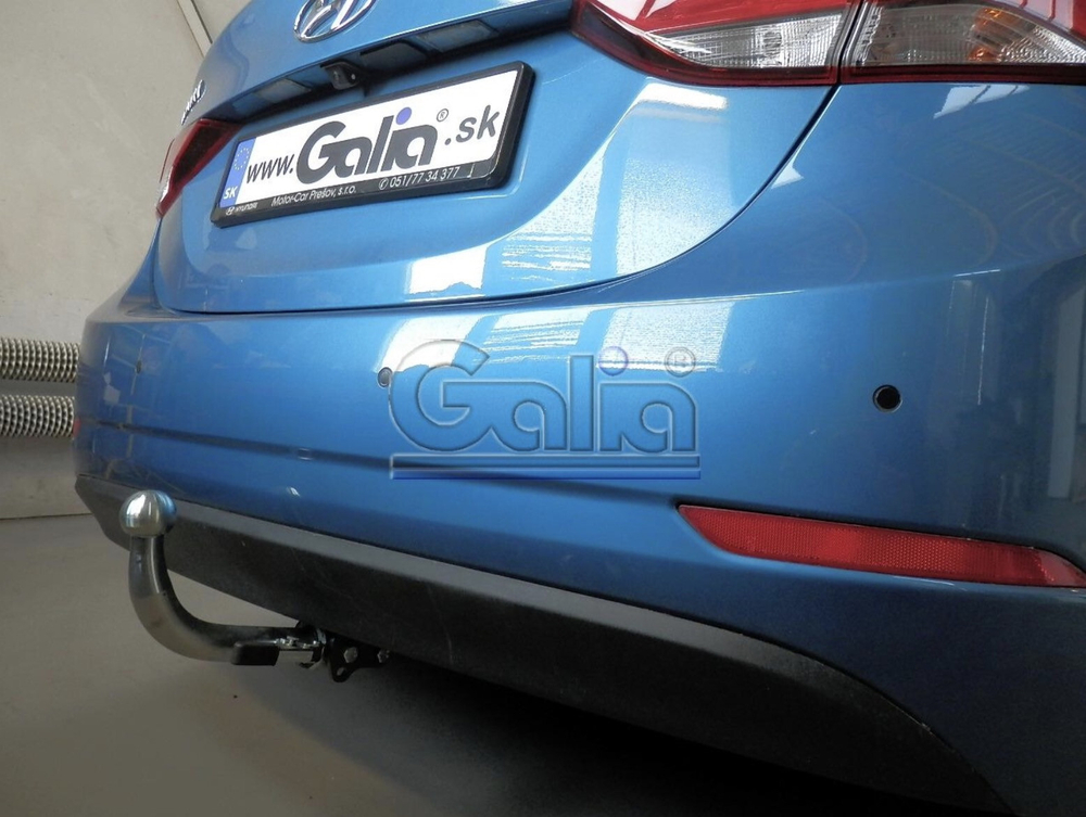 Фаркоп оцинкованный Galia H099C для Hyundai Elantra 2011-2016(паспорт и сертификат в комплекте)(без электрики)