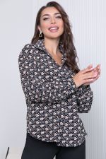Блуза "Каролина" (блэк) Б5950 LT Collection