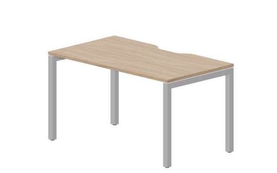стол Polo 1380х780х750мм (с эргономичным вырезом)