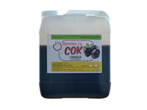 Сок сливовый концентрированный
