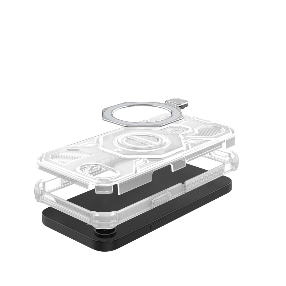 Прозрачный силиконовый чехол Expressive Clear Case для iPhone 16e