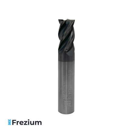 Фреза твердосплавная концевая "ТИЗ" (14x14x26x83 Z4; ФКЦ4135)