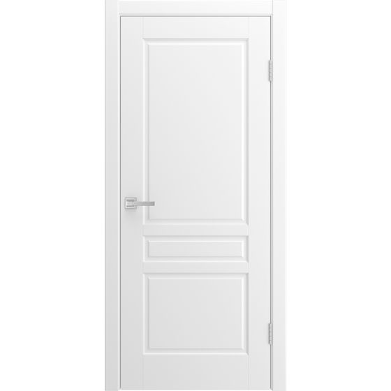 Фото двери Бриз белая эмаль глухая