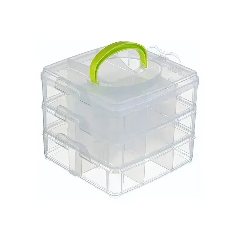 Органайзер для мелочей 3-х ярусный 0,14,163х0,155м