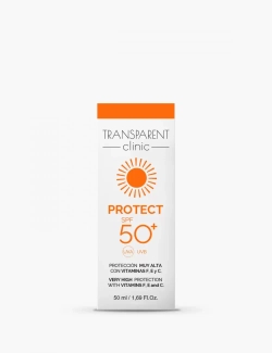 Солнцезащитная эмульсия СПФ 50+ | TRANSPARENT clinic Protect SPF50+ Emulsion, 50мл