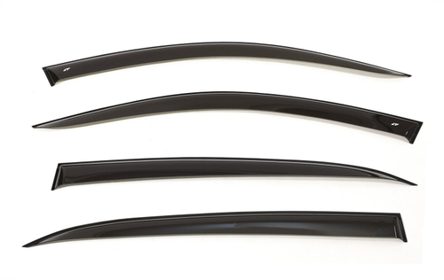 Дефлекторы боковых окон Cobra Tuning на Nissan Almera 2 хэтчбек 5 дв. (N16) 2000-2006 арт.N11900