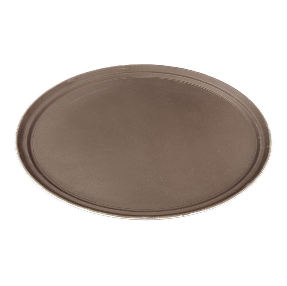 Поднос коричн. пластик.прорез D=36см  "P.L.-Bar Ware" 90001062