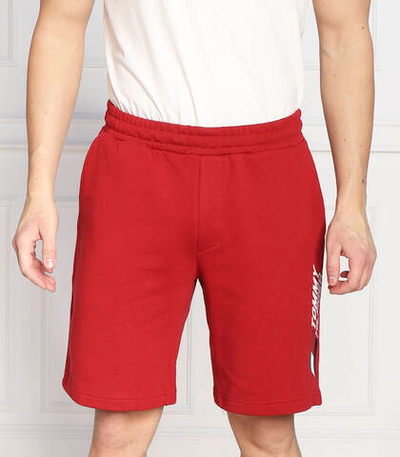 шорты essential terry Tommy Sport - красный(MW0MW28999)