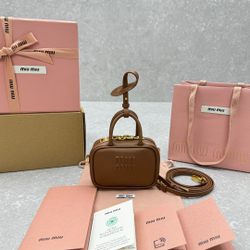 Miu Miu Leather Micro Bag 11 cm