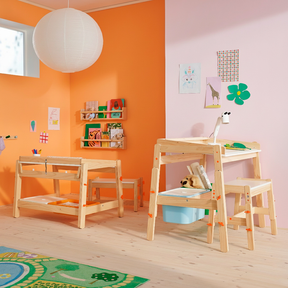 Детский стол BABYBORD, размер: 92*67 см, материал: дерево