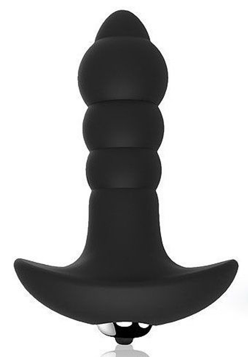 Анальный вибромассажер Sex Expert, спиралевидный, 9,9 см
