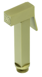 2040-S Лейка металл. для биде КВАДРАТ (МАТ. ЗОЛОТО) GANZER (100/1шт)