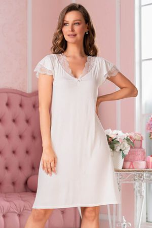 Сорочка Leticia 1675 Молочный Mia-Amore