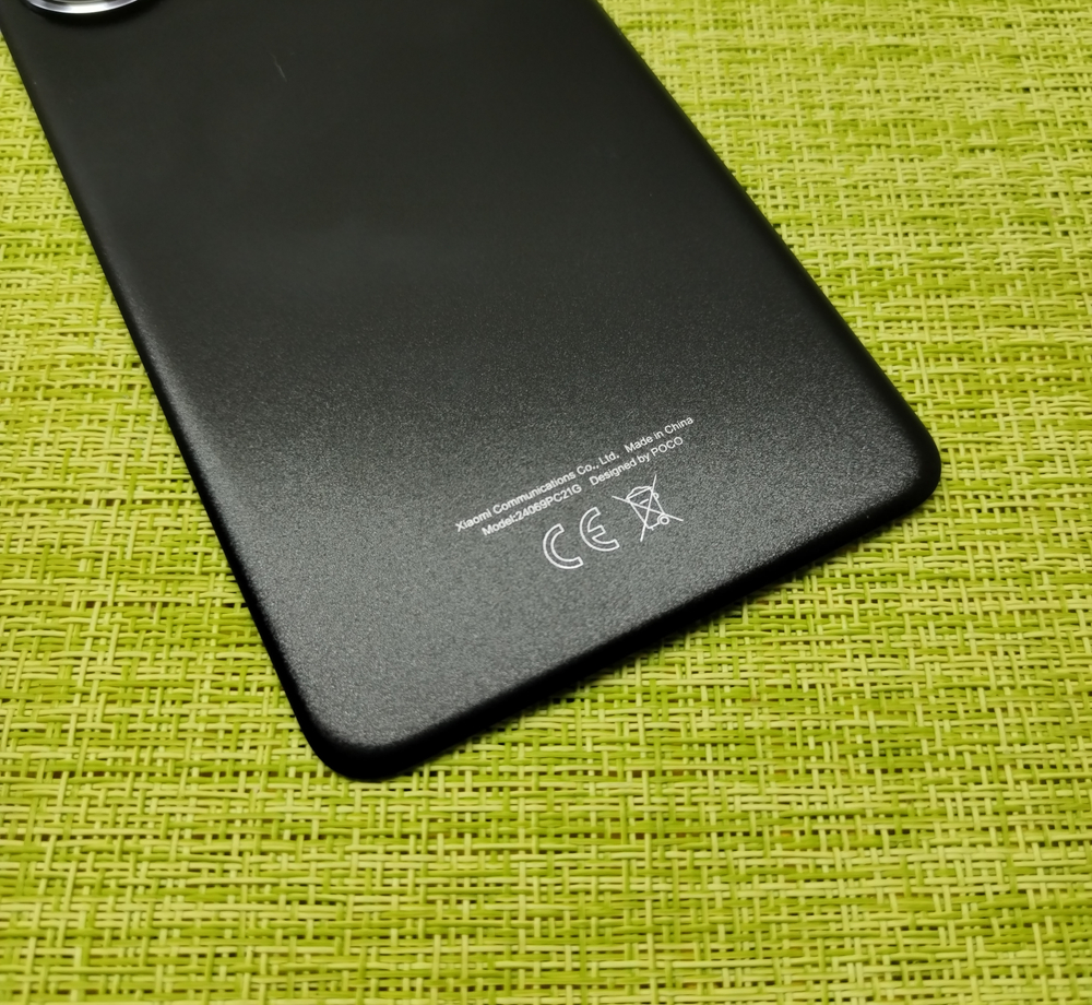 Poco F6 (24069PC21G) - Задняя крышка (корпус) в сборе со стеклом камеры (ORIG-SP)
