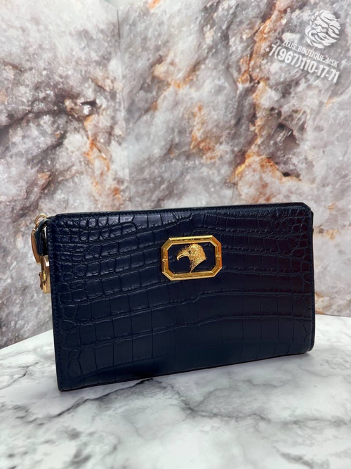 Барсетка Stefano Ricci из кожи крокодила