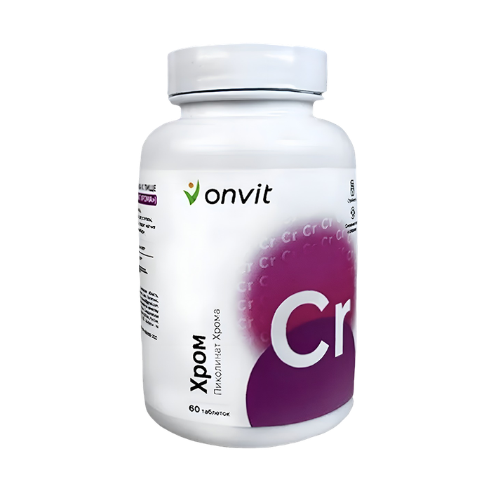 ONVIT Пиколинат Хрома, 60 таблеток