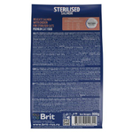 Сухой корм для стерилизованных кошек BRIT PREMIUM с лососем и курицей "Cat Sterilised Salmon&Chicken", 0.8кг