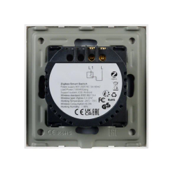 Выключатель сенсорный SWT-OMALI-S01-ZB-WH (250V, 10A, Zigbee) (Arlight, Стекло) 050035