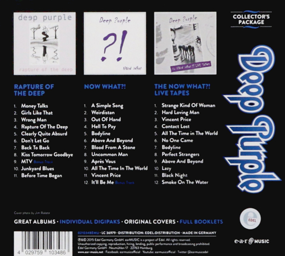 Deep Purple / Collector's Package (3CD)