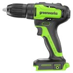 Аккумуляторная дрель шуруповерт Greenworks GD24DD35,3704007, 24v, без АКБ и ЗУ