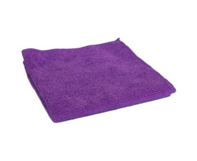 Салфетка из микрофибры M-02, цвет: фиолетовый, размер 30х30см