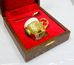 Кофейная "Малахитовая"