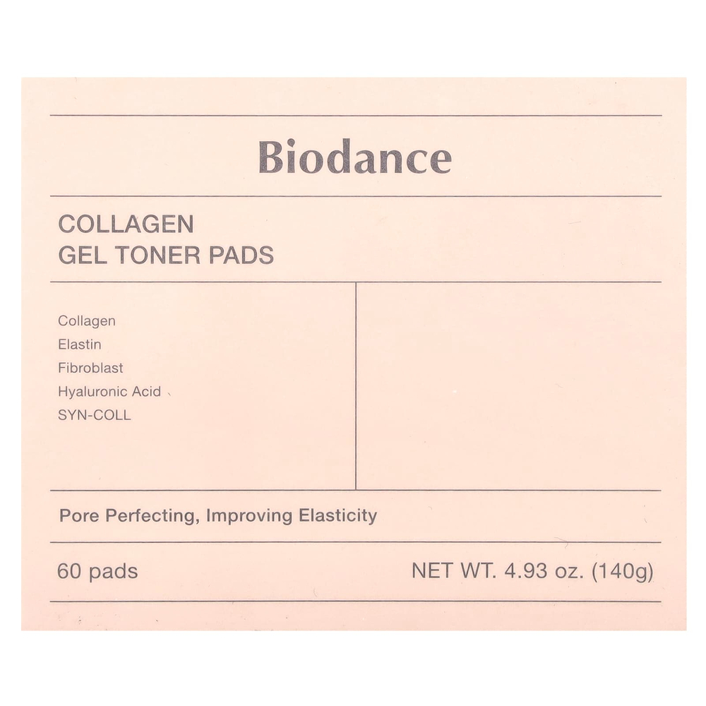 Biodance, Коллагеновые гель-тонеры, 60 шт.