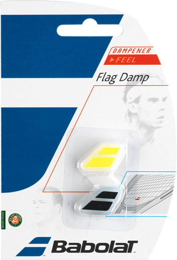 Виброгаситель теннисный Babolat Flag Damp - black/yellow