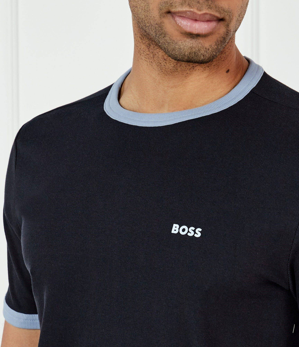 Футболка Tape Rib BOSS GREEN - темно-синий(50530996)