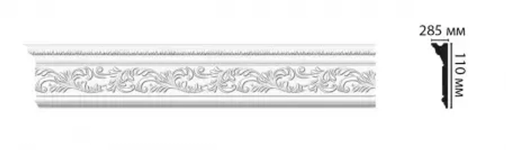 Молдинг c рисунком DECOMASTER D225BДМ (110*29*2000мм)