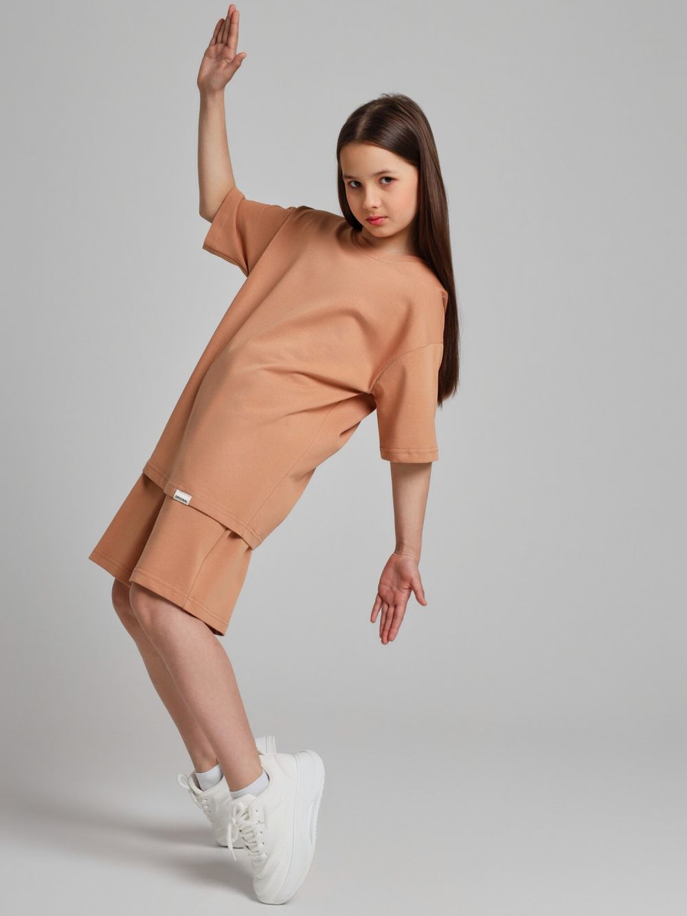 Костюм для девочки Азарт-1 Виотекс КОРИЧНЕВЫЙ