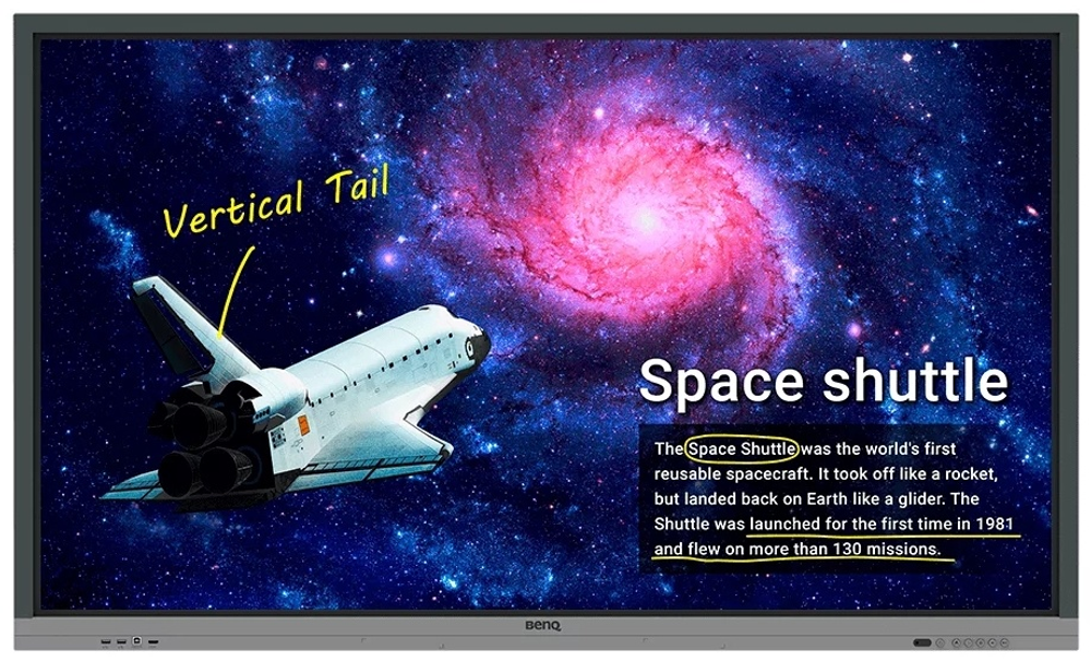 Интерактивная панель BenQ RE6501 65 дюйм