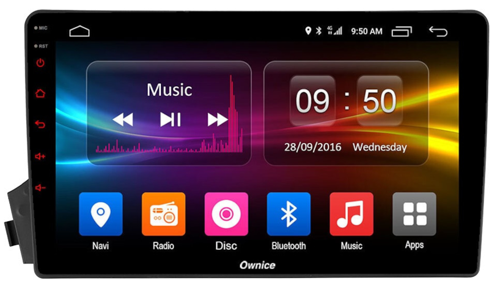 Магнитола для SsangYong Actyon 2005-2010, Kyron, Actyon Sports 2006-2016 - Carmedia OL-9303 IPS, Android 10, 8 ядер (TS18), 4G SIM-слот