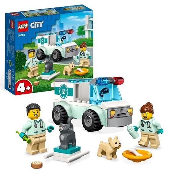 Lego konstruktor City 60382 Vet Van Rescue