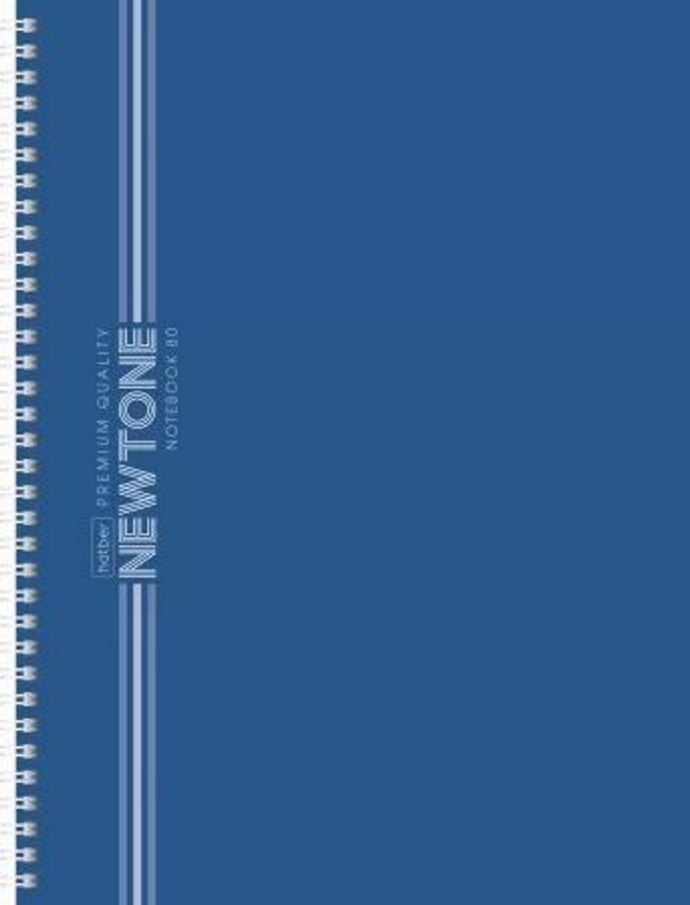 Тетрадь А4 80л кл. гребень Hatber "NEWtone Pastel. Чернильное небо" многоурперф., софт-тач